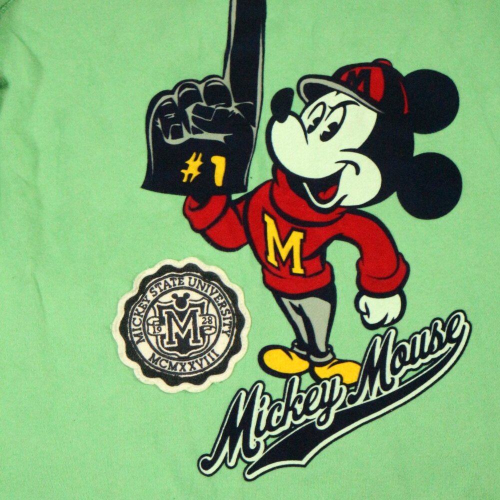 Disney Parks Collection Green Patchwork Full Zip … - image 8